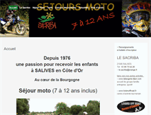 Tablet Screenshot of clubdesvacancesvertes.com